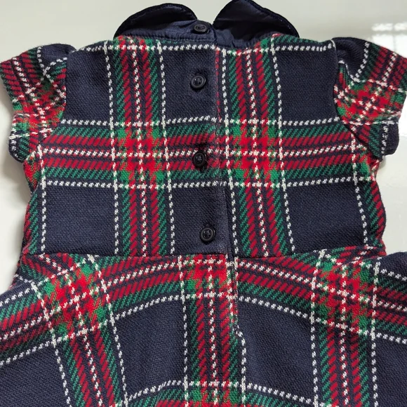 Janie and Jack Christmas Dress Size 6-12 months - Picture 4 of 6